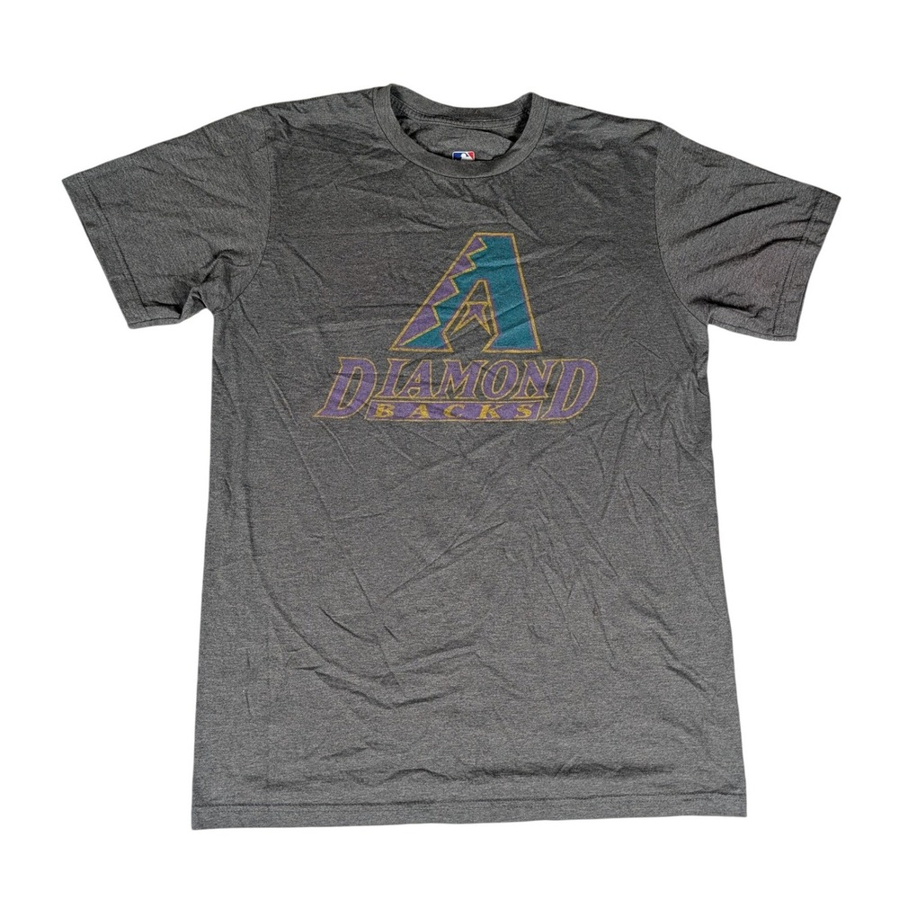 Arizona Diamondbacks MLB T-Shirt Charcoal Gray Heather Soft Graphic Tee